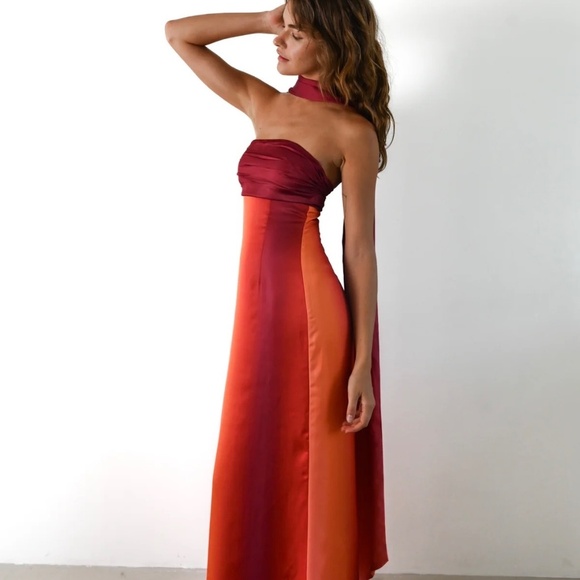 Yellow The Label - VIVIA SCARF DRESS — AURORA - Picture 3 of 8